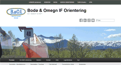 Desktop Screenshot of bodo-orientering.no